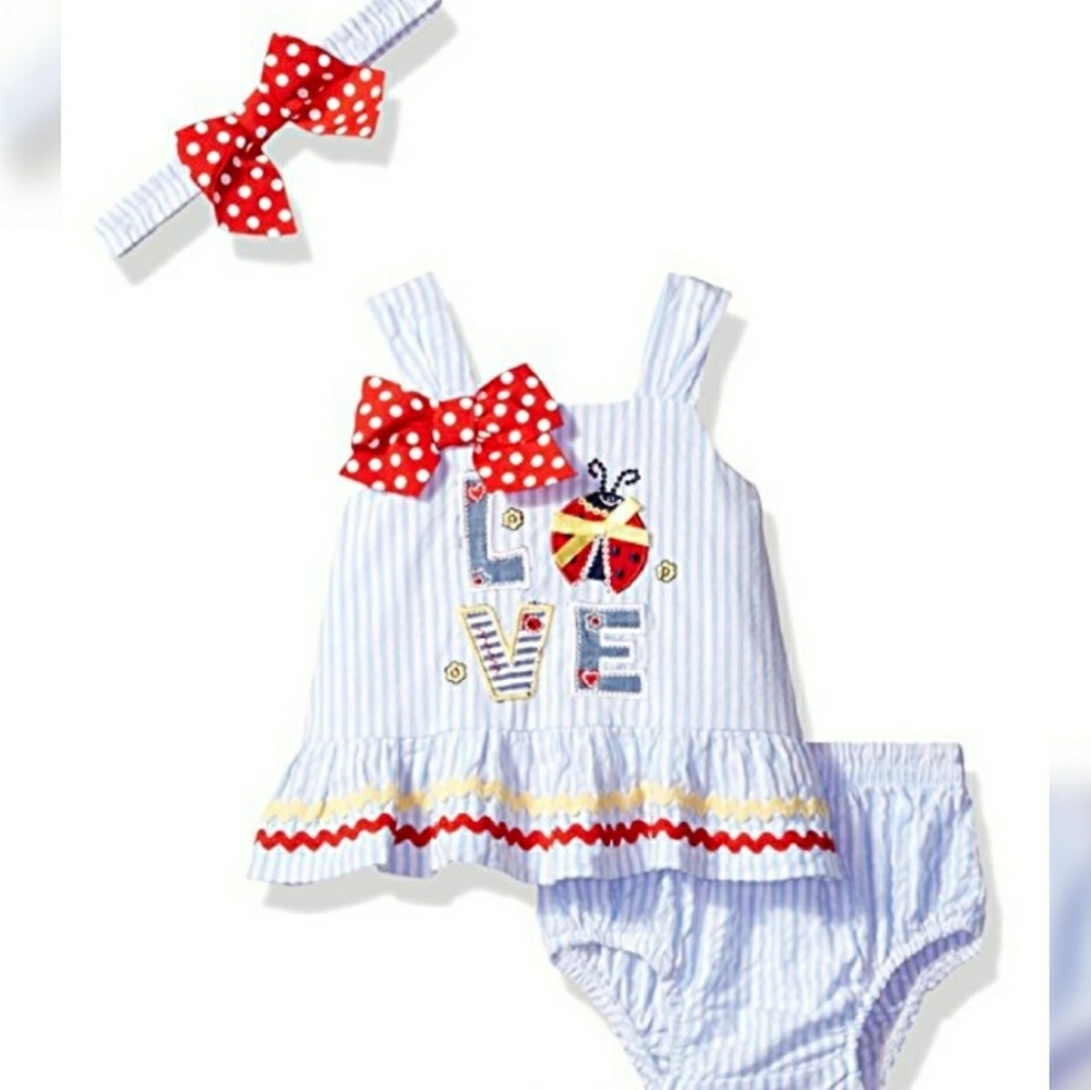NWT seersucker set